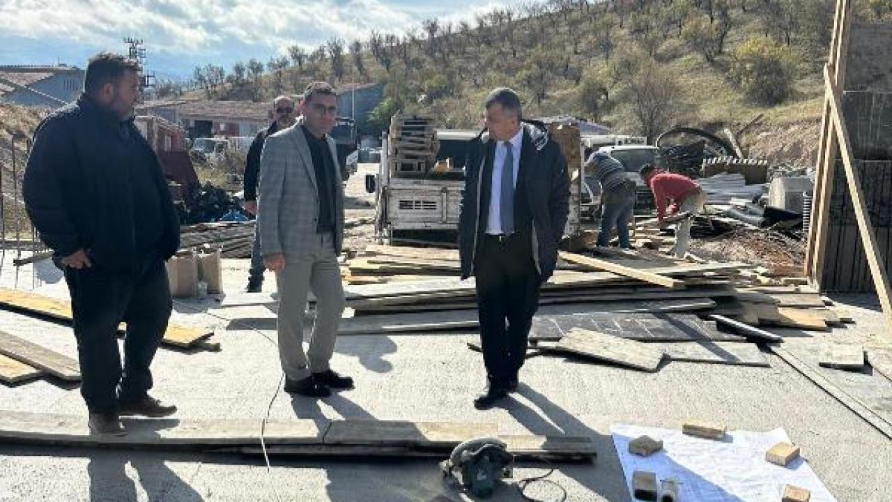 Başkan Serkan Koyuncu, Aşevi ve Halk Ekmek Fırını İnşaatını İnceledi