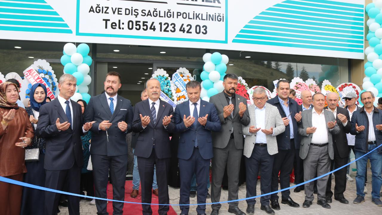 Çağrı Mermer Ağız ve Diş Polikliniği Dualarla Açıldı