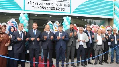 Çağrı Mermer Ağız ve Diş Polikliniği Dualarla Açıldı