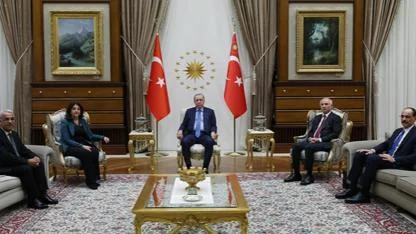 Cumhurbaşkanı Erdoğan, DEM Parti Heyetini Kabul Etti