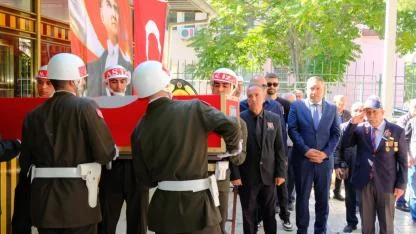 Emekli Albay Mustafa Kemal Yavuz, Dinar’da Askeri Törenle Uğurlandı