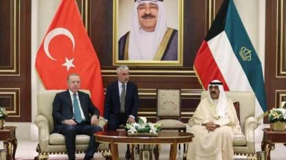 Erdoğan, Emir Meşal El-Ahmed El-Cabir Es-Sabah İle Bir Araya Geldi