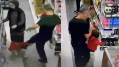 Eskişehir’de Çocuğunu Markette Tekmeleyen Babanın Savunması!