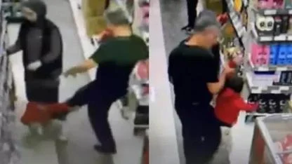 Eskişehir’de Çocuğunu Markette Tekmeleyen Babanın Savunması!