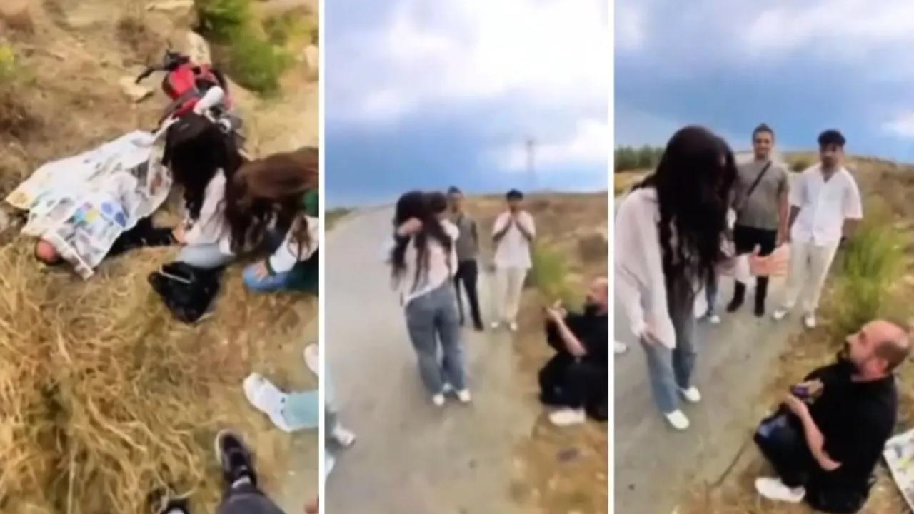 Evlilik Teklifi Fiyaskosu! Kendine “Ölü” Süsü Verdi Büyük Tepki Topladı!