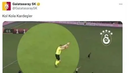 Galatasaray'dan Maç Sonu Olay Paylaşım