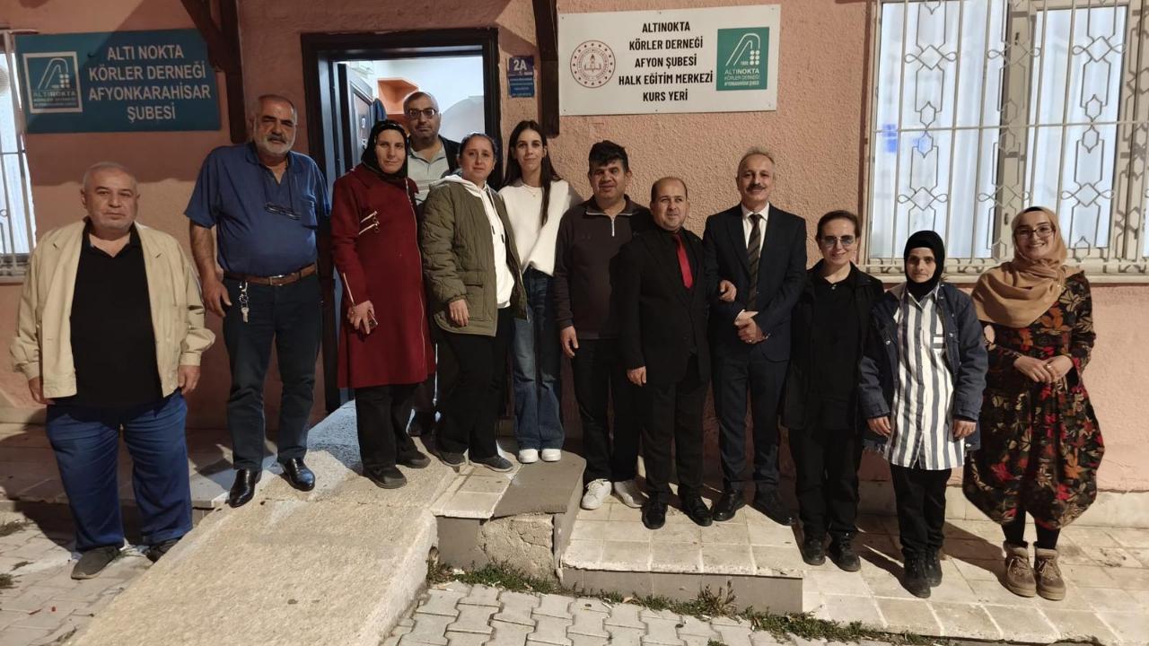 Halk Eğitim Merkezi’nden Görme Engellilere Ses Eğitimi Desteği