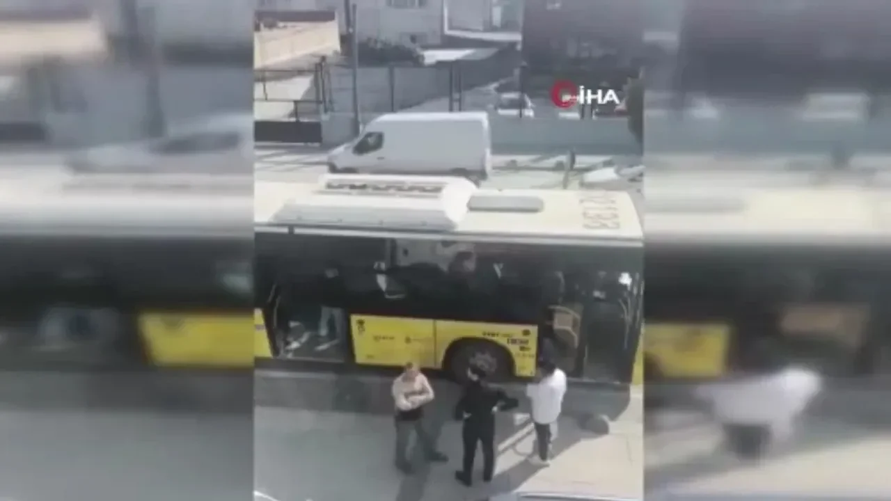 İETT Otobüsünde Bıçaklı Saldırı!