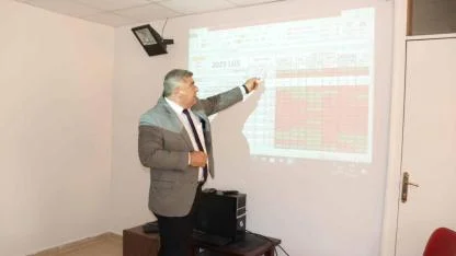 İhsaniye'de Eğitim Değerlendirme Toplantısı