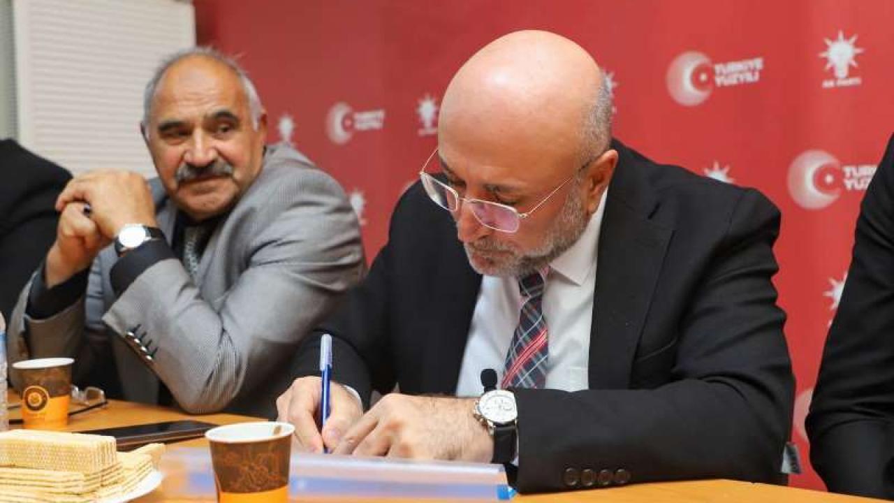 İl Başkanı Şahin, Bayat’ta Teşkilatla Bir Araya Geldi