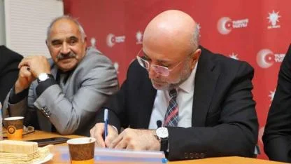 İl Başkanı Şahin, Bayat’ta Teşkilatla Bir Araya Geldi