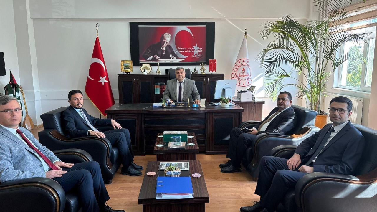 İl Müdürü Sünnetci, İhsaniye Eğitim Çalışmalarını Görüştü