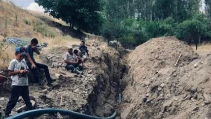 İmece Usulü Yenilenen Çeşme Hizmete Açıldı