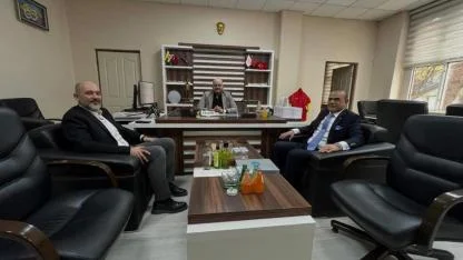 İş insanı Osman Karabacak’tan Halk Sağlığı Hizmetleri Başkanı Dr. İlker Ahmet Çınar’a ziyaret