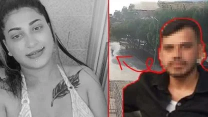 İzmir’de Sokak Ortasında Katledilen Gülben Duru'nun Cinayet Anı Kamerada!
