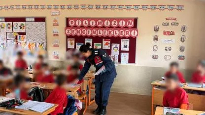 Kadına El Kal-ka-maz! Jandarma Bayat’ta Sahaya İndi