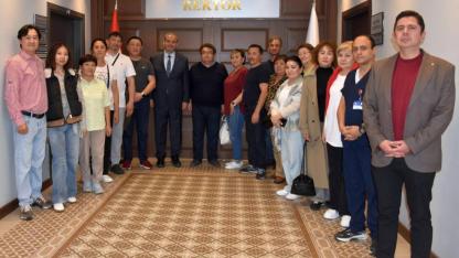 Kazakistan Heyetinden AFSÜ’ye Ziyaret
