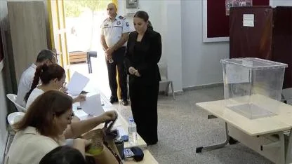 KKTC Cumhurbaşkanlığı Seçimi İçin Sandıklar Açıldı