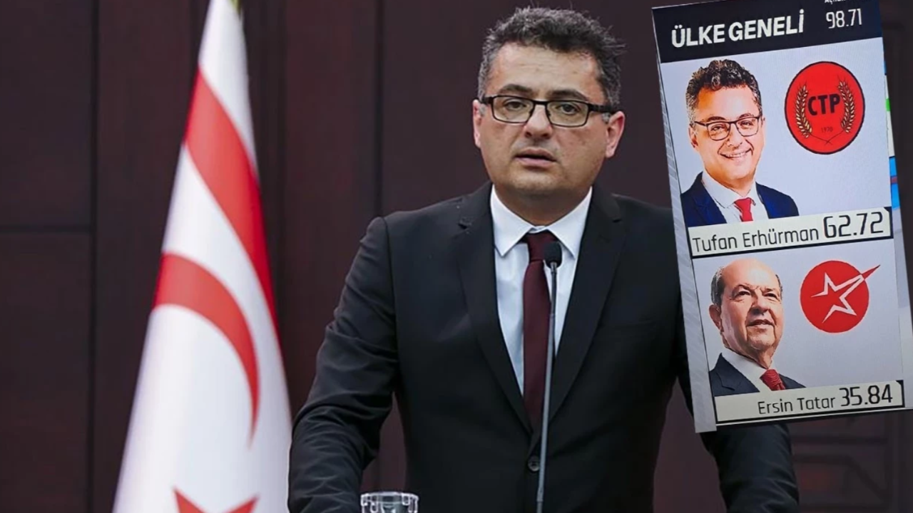 KKTC’de Yeni Cumhurbaşkanı Tufan Erhürman Oldu!