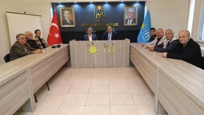 Kurucu İsimler ve İş İnsanlarından Başkan Mısırlıoğlu'na Destek Ziyareti