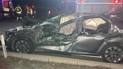 Kütahya’da Feci Kaza: Otomobil Kamyona Çarptı!