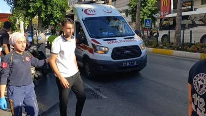Manavgat’ta yaya geçidinde feci kaza