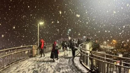 Meteoroloji'den Kar ve Fırtına Alarmı! İstanbul'a Kar Ne Zaman Yağacak? 18 İle Sarı Kodlu Uyarı