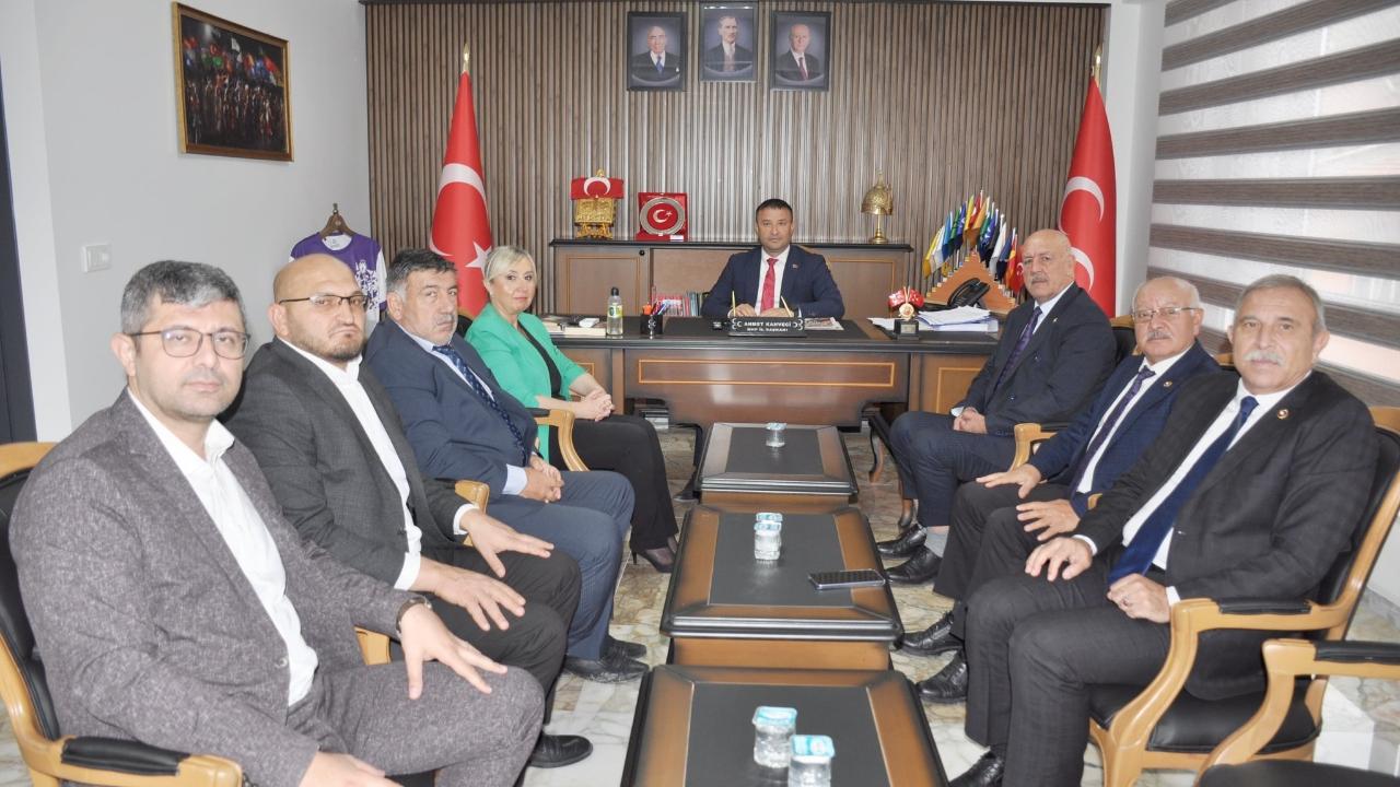 MHP Afyonkarahisar İl Başkanlığı’nda İstişare Toplantısı Gerçekleştirildi