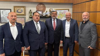 Milletvekili Ali Özkaya, Afyon Heyetini TBMM’de Ağırladı