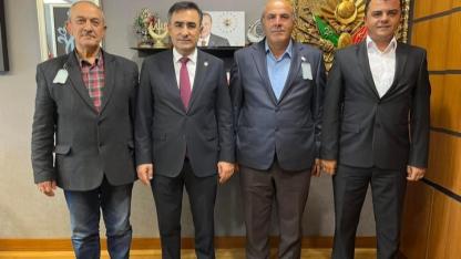 Milletvekili Arslan, Eber Köyü Temsilcilerini Gazi Meclisi’nde Ağırladı