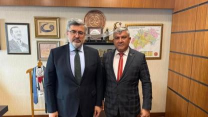 Milletvekili Özkaya, Başkan Kiraz’ı TBMM’de Ağırladı