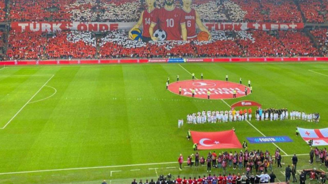 Milliler Gürcistan Karşısında İlk Yarıda Şov Yaptı!