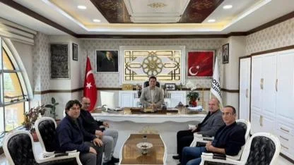 Minibüsçüler Kooperatifinden Başkan Aynacı’ya Ziyaret