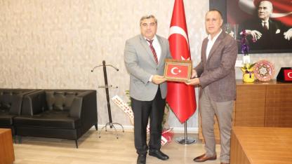 Müdür Sünnetci’den Başhekim Acar’a Nezaket Ziyareti