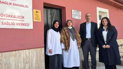 Müdür Dr. Hakkı Öztürk'ten Büyükkalecik'e Ziyaretler