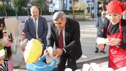 Müdür Sünnetci, Eğitimde Sağlıklı Beslenme Bilincini Güçlendiriyor