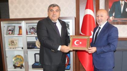 Müdür Sünnetci’den Başkan Siper’e Ziyaret