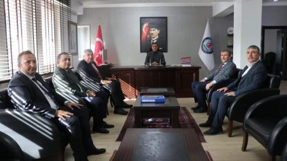 Müdür Sünnetci’den Kaymakam Uğuz'a Ziyaret
