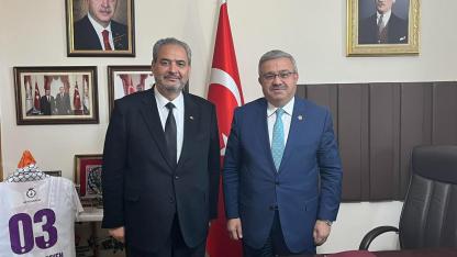 Milletvekili Yurdunuseven, Aslan Ve Gökçe’yi Ağırladı