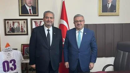 Milletvekili Yurdunuseven, Aslan Ve Gökçe’yi Ağırladı