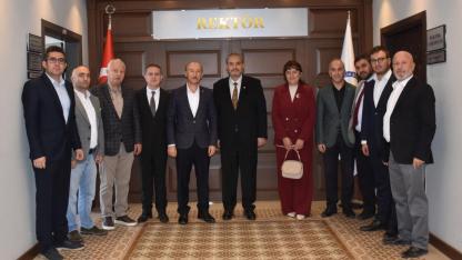 Memur-Sen'den AFSÜ Yönetimine 'Hayırlı Olsun' Ziyareti