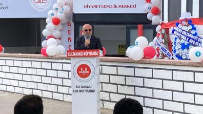 Sultandağı Diyanet Gençlik Merkezi Dualarla Açıldı