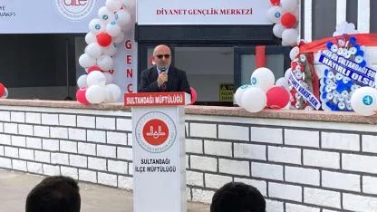 Sultandağı Diyanet Gençlik Merkezi Dualarla Açıldı