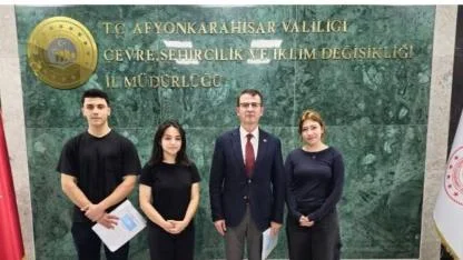 Dumlupınar BİLSEM Öğrencilerinden Müdür Karayol’a Ziyaret
