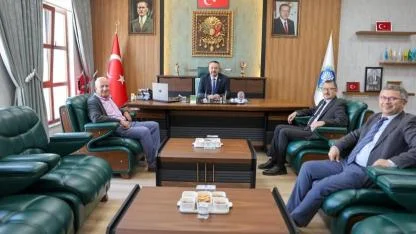 Sandıklı PTT Şube Müdürü’nden Başkan Öztaş’a Ziyaret