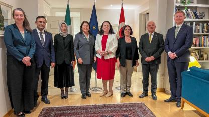 Milletvekili Arslan, Büyükelçilik Davetine Katılım Gösterdi