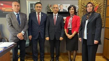Milletvekilleri Arslan ve Durak, Sağlık Yöneticilerini TBMM’de Ağırladı