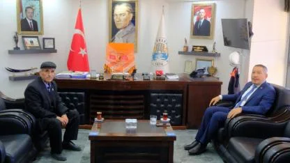 Başkan Topçu’ya Şehit Babasından Anlamlı Ziyaret