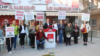 CHP Kadın Kolları Yönetim Kurulu Üyesi Selda Ergüler: “Yoksulluk Bir Kader Değil!”