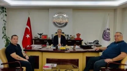 Afyonkarahisar İş Bankası Yetkililerinden AESOB Başkanı Üstün’e Ziyaret